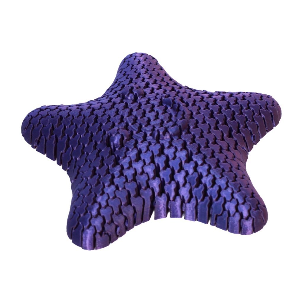 Fidget Estrela do Mar Articulada — Roxo