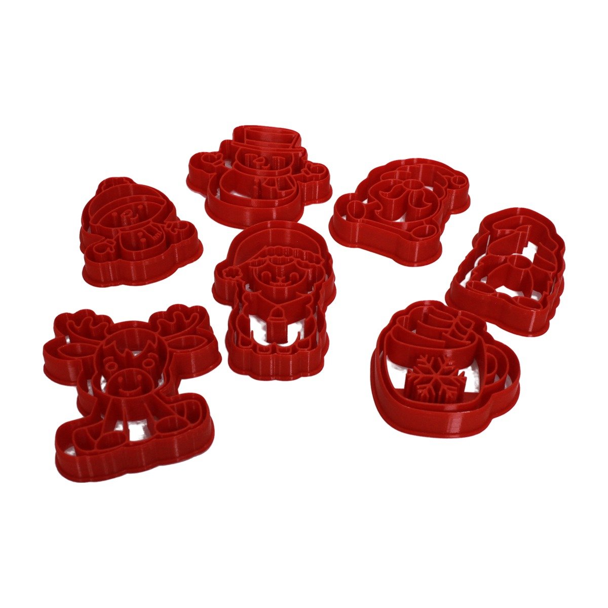 Kit 7 Cortadores de Biscoito de Natal Personagens - Imagem 5