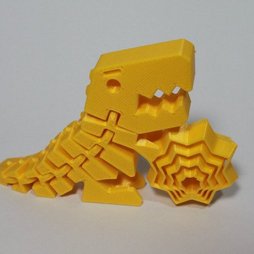 Fidget Dinossauro Flexi-Rex Articulado - Imagem 6