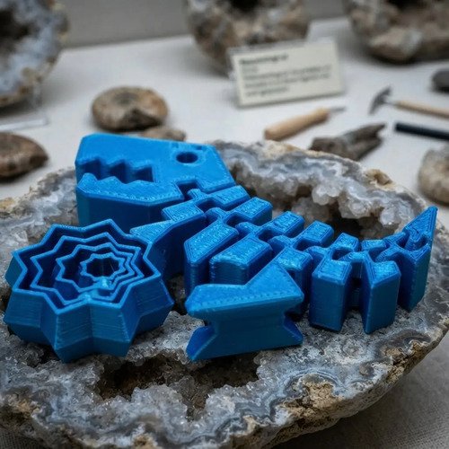 Fidget Dinossauro Flexi-Rex Articulado - Imagem 2