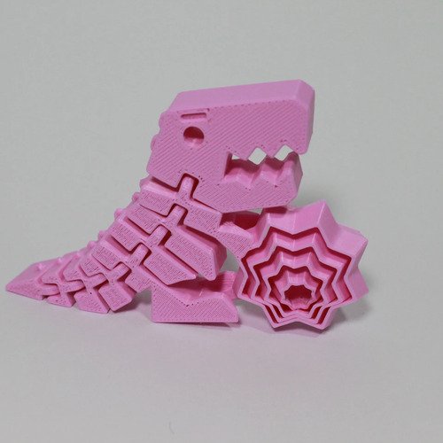 Fidget Dinossauro Flexi-Rex Articulado - Imagem 9
