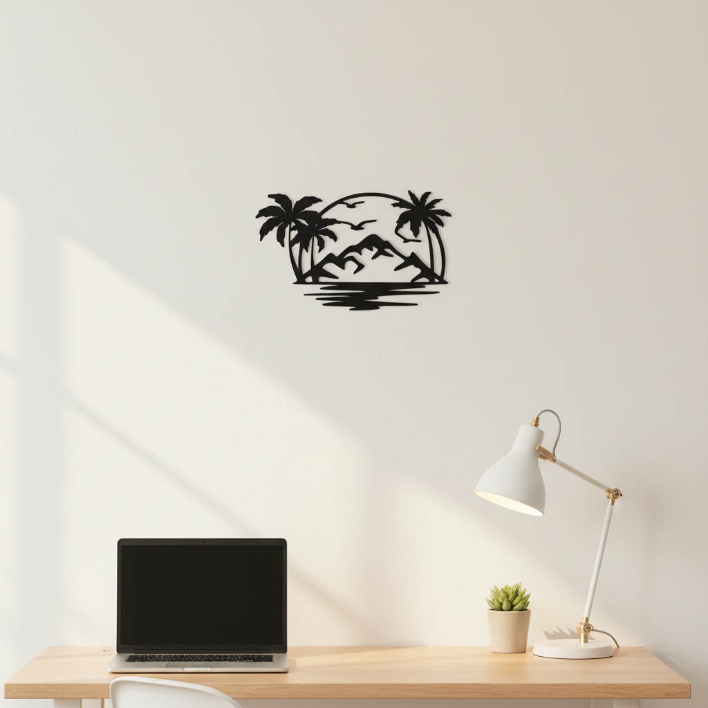 Quadro Ilha Tropical