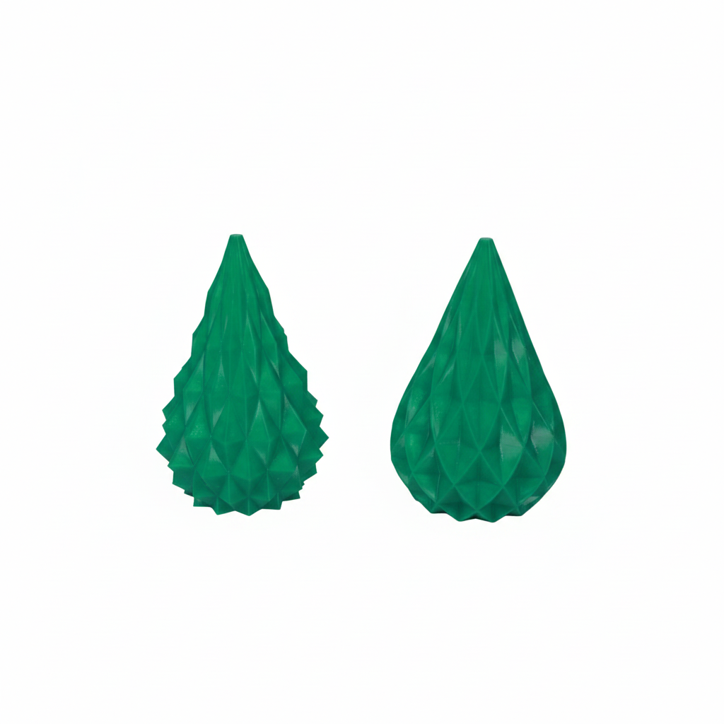 Kit 2 Árvores de Natal Geométricas